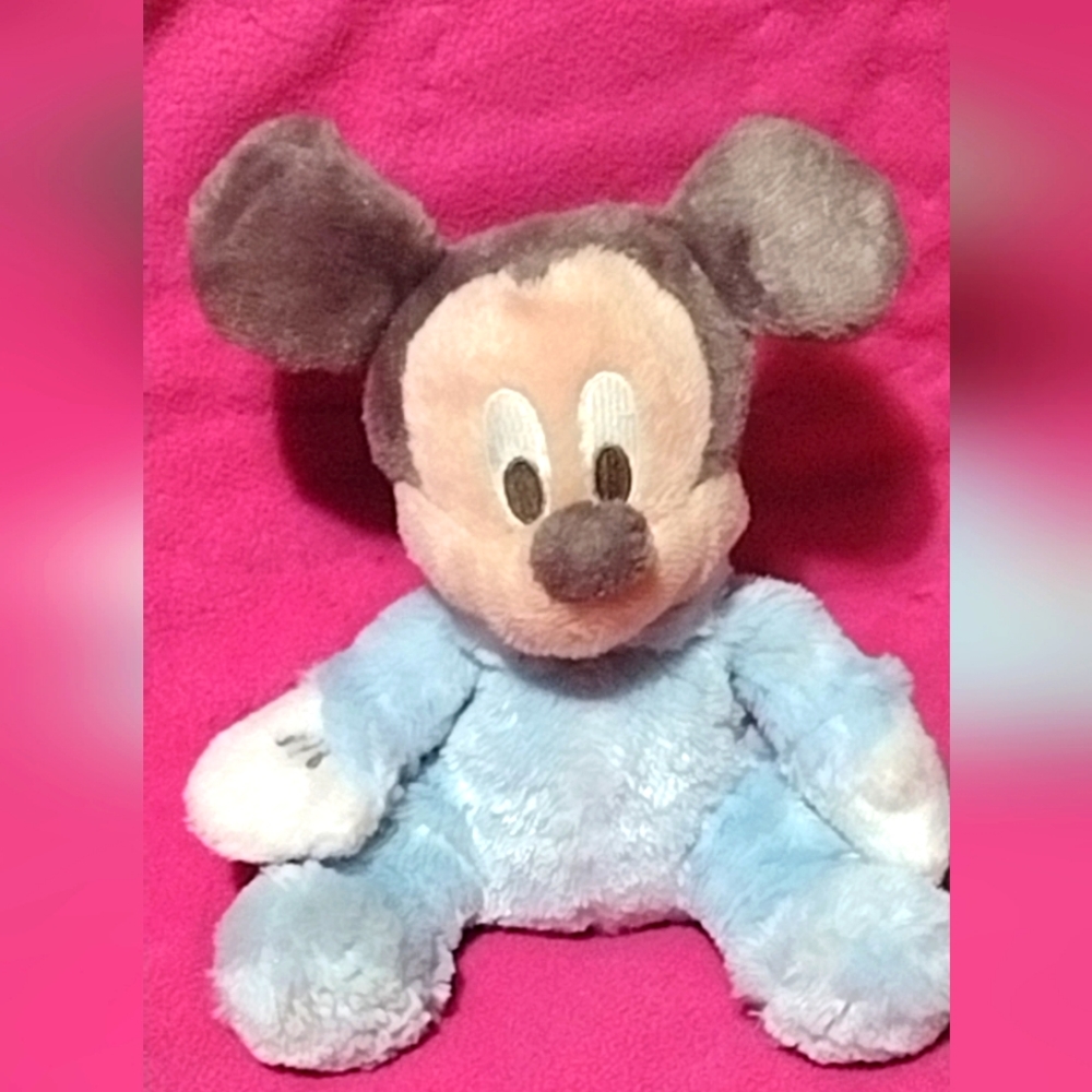 Baby rattle stuffed Micky Mouse